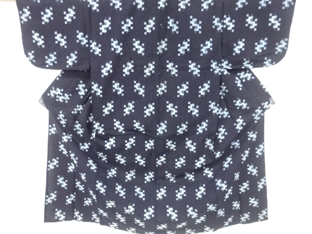 TAMA屋】全て木綿 全て久留米絣の着物 絵絣 まとめ売り 10点 TM909